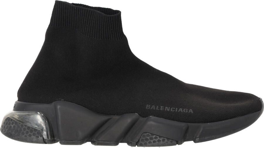 Balenciaga Pre-owned Balenciaga Speed Sneakers in Zwarte Polyester