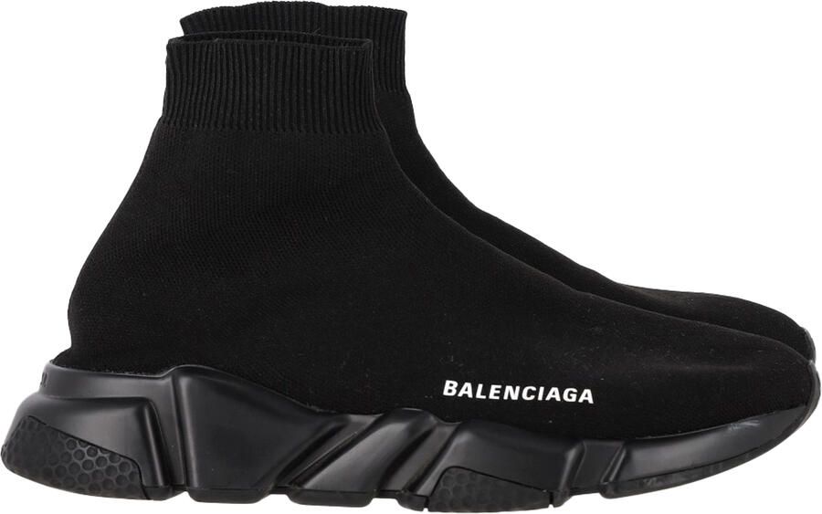 Balenciaga Pre-owned Balenciaga Speed Trainer Sneakers in Zwart Polyester