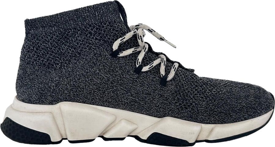 Balenciaga Pre-owned Balenciaga Speed vetersneakers in grijs polyester