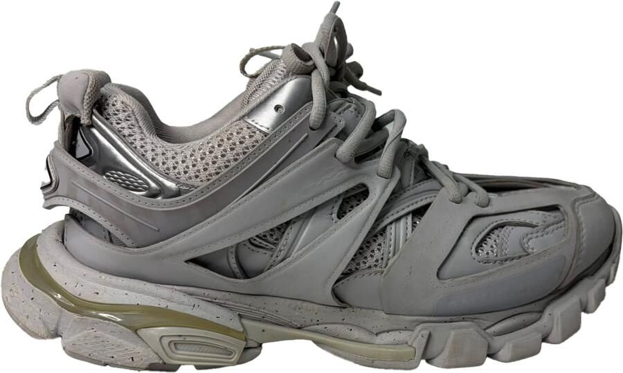 Balenciaga Pre-owned Balenciaga Track Recycled Sole Sneakers in Grijs Polyurethaan