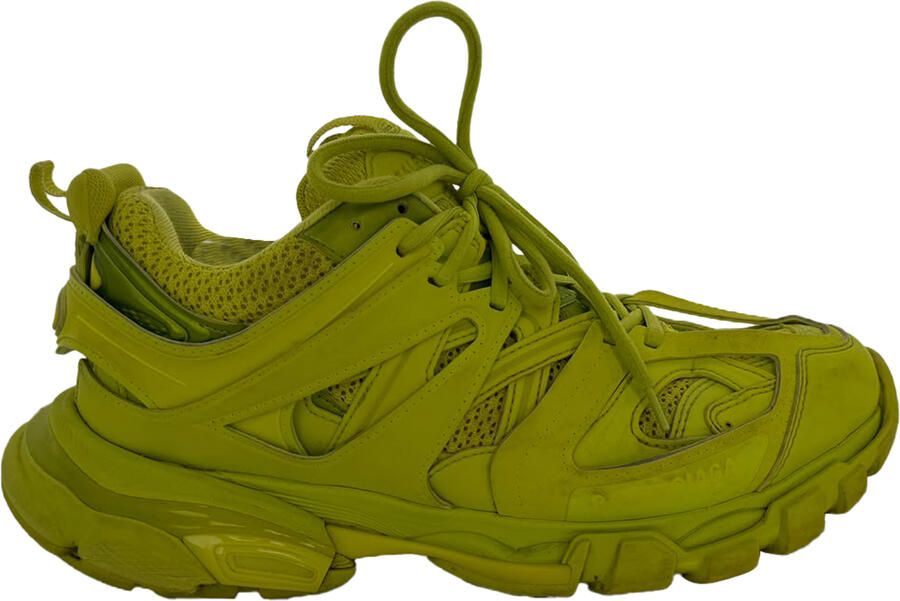 Balenciaga Pre-owned Balenciaga Track sneakers in neongeel polyurethaan