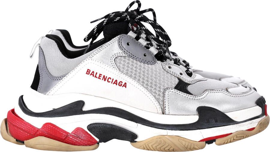 Balenciaga Pre-owned Balenciaga Triple S Sneakers in Multicolor Polyester