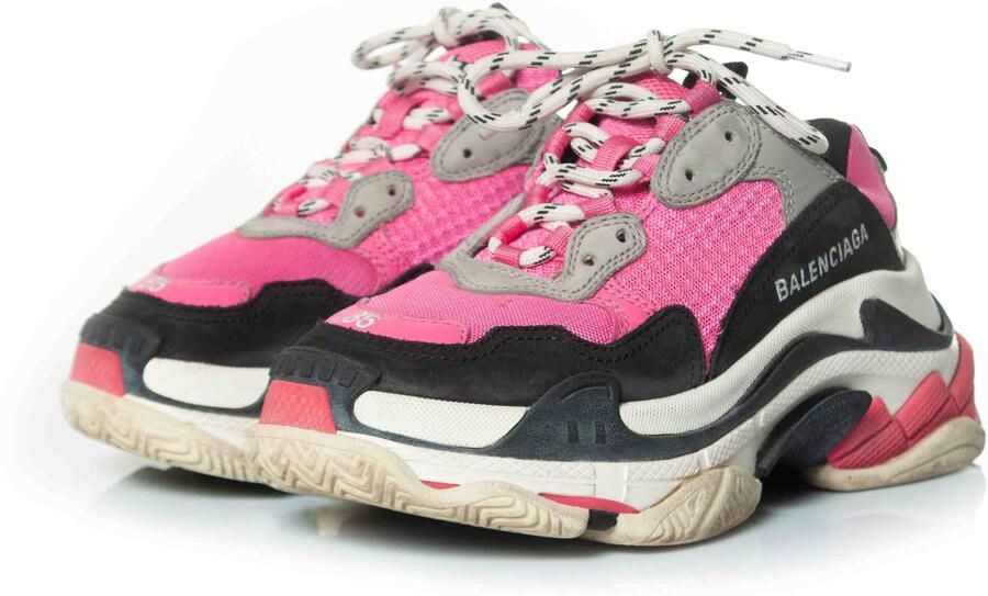 Balenciaga Pre-owned Triple S sneakers in roze