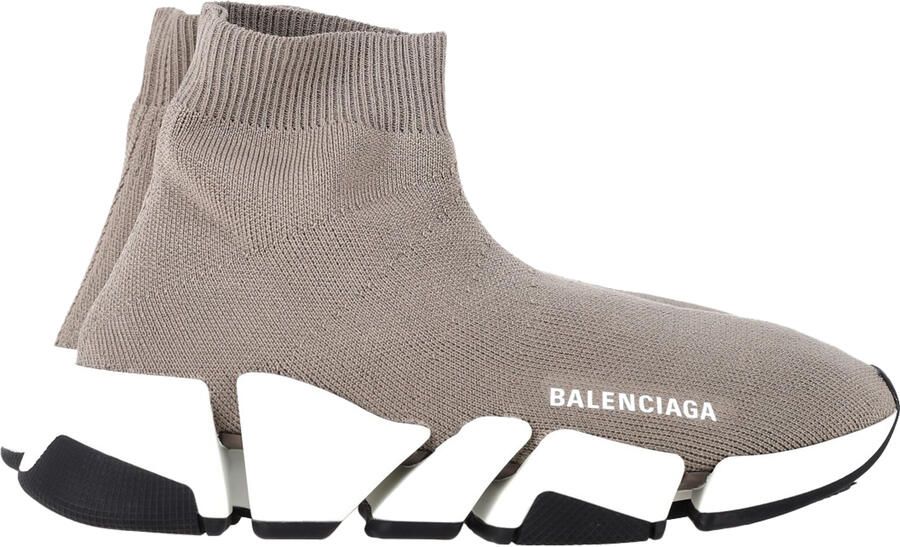 Balenciaga Speed 2.0 Sneakers in Grijze Polyester
