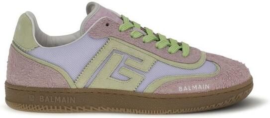 Balmain Multikleur Kalfsleer Bos Taurus Atletische Sneakers