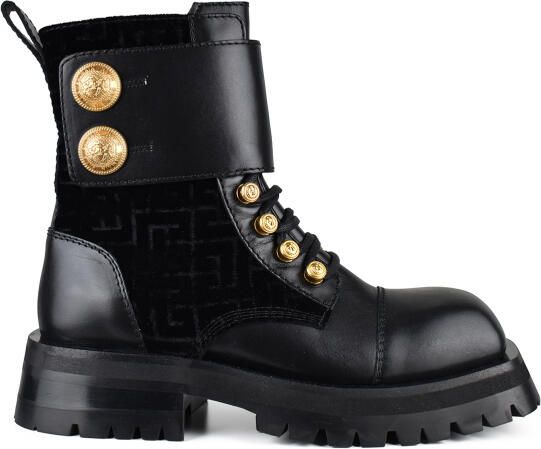 Balmain Ranger legerlaarzen zwart