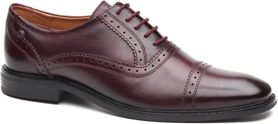 Base London Ascot Oxford Leren Heren Bordo Oxford Schoenen