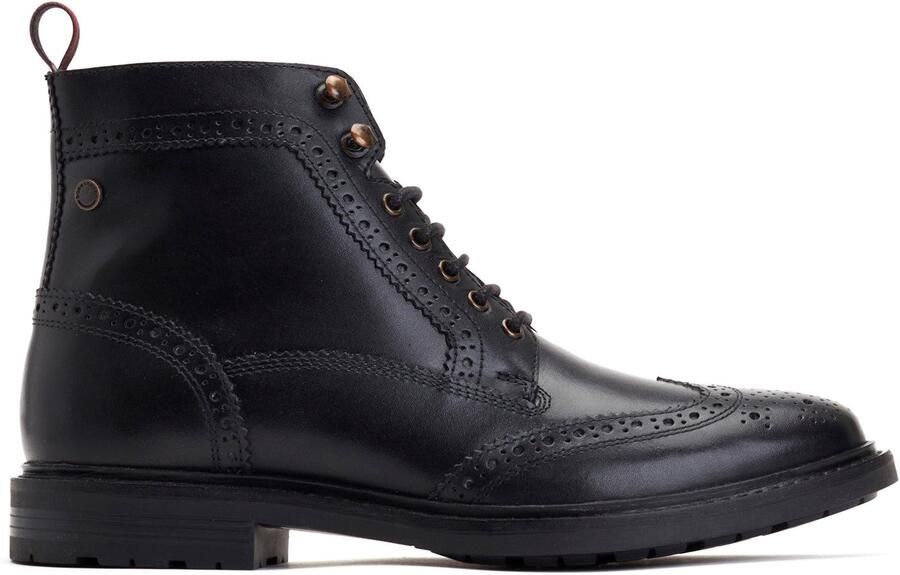 Base London DEALER Herenlaarzen Zwart