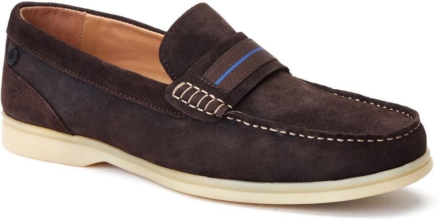 Base London Drum Leren Heren Boombijn Loafers