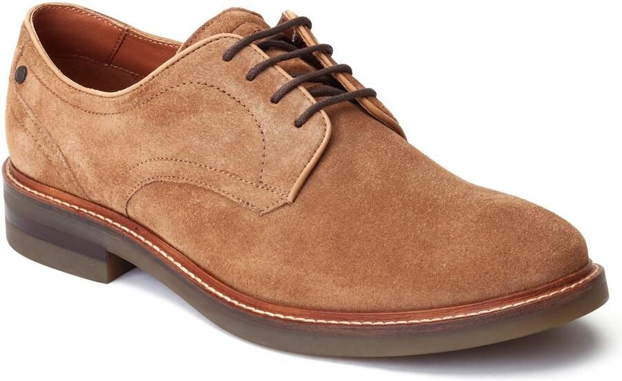 Base London Mawley Leren Heren Gemberkleurige Oxford Schoenen