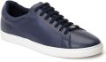 Base London Tucker leren herenschoenen in marineblauw - Marineblauw