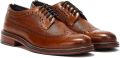 Ben Sherman Archie Brogue Leer Heren Tan Veterschoenen - Bruin