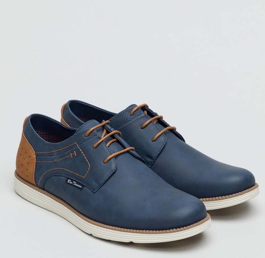 Ben Sherman Heren Havana Trainers in Navy