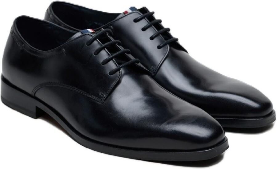 Ben Sherman Kenton Leren Heren Zwarte Veterschoenen