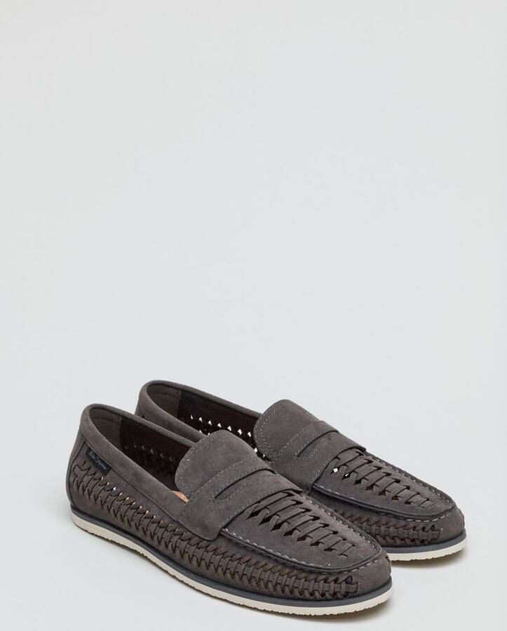 Ben Sherman Miami Heren Grijze Instappers