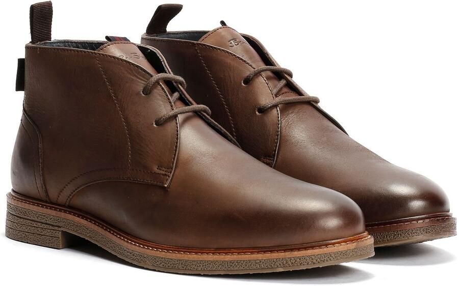 Ben Sherman Walker Chukka Leren Heren Bruine Boots