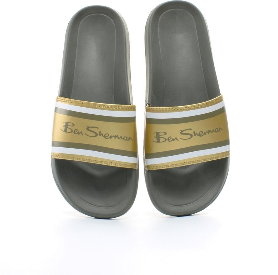 Ben Sherman Weston Heren Khaki Sliders