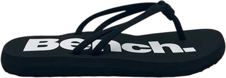Bench Dames Invisia Logo Rechte Sandalen (Zwart)