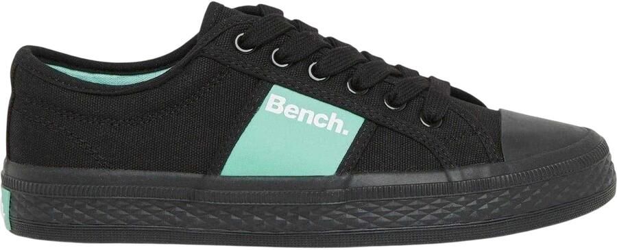 Bench Dames Vicky Canvas Trainers (Zwart)