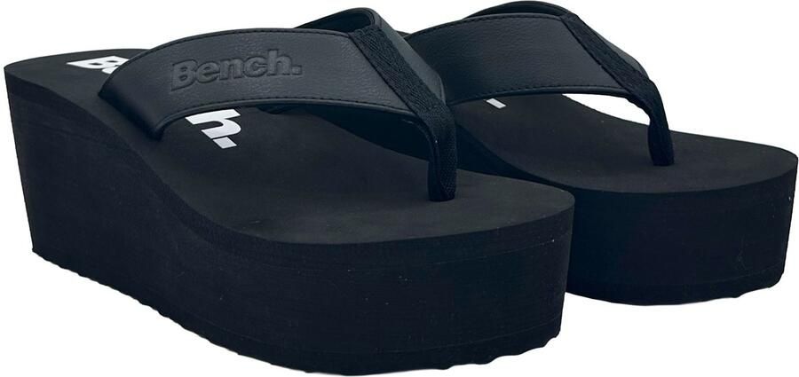 Bench Vacay Dames Zwarte Slippers