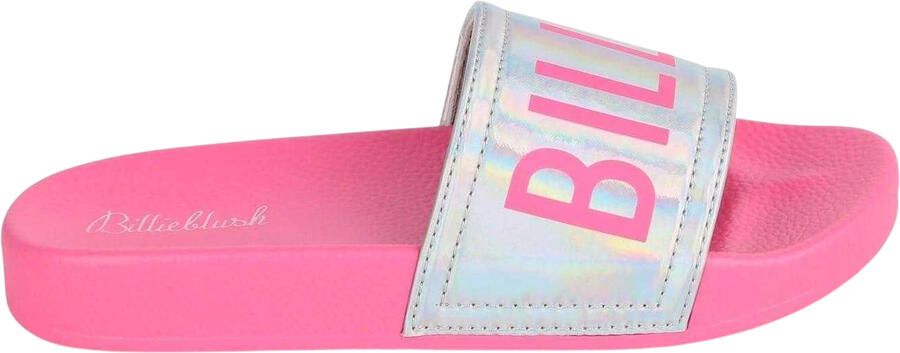 Billieblush Platte slippers voor meisjes voor op het strand en bij het zwembad (Roze)