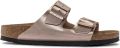 Birkenstock Arizona birko-flor koper smal voetbed dames slipper - Bruin