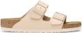 Birkenstock Arizona birko-flor smal voetbed dames slipper - Beige