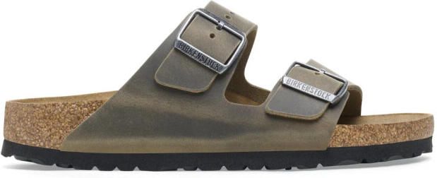 Birkenstock Arizona vetleer smal voetbed unisex slipper