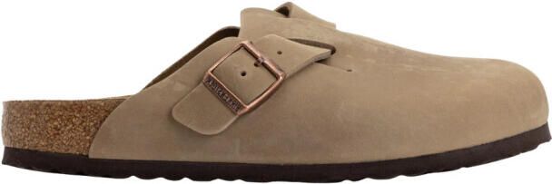 Birkenstock Boston bruin smal voetbed unisex instapper