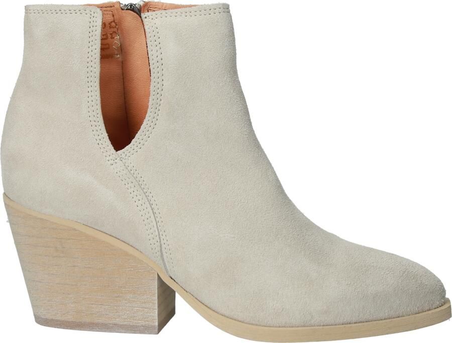 Blackstone ABBY ZL90 OFF WHITE ANKLE BOOTS