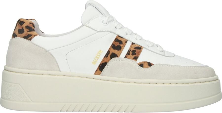 Blackstone GARNET KODA FL720 White Leopard Sneaker (low)