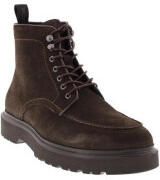 Blackstone hoge suede veterschoenen op lichtgewichtzool