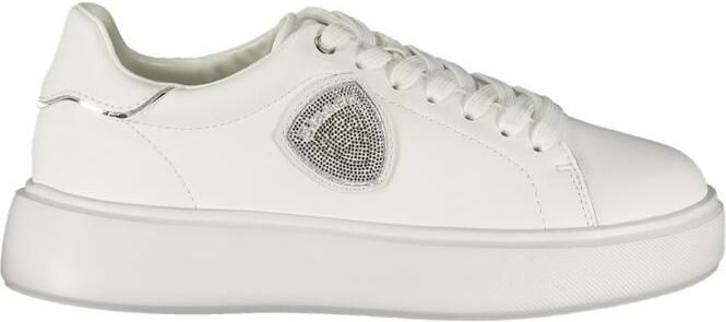 Blauer Bianco Polyurethaan Dames Sneaker