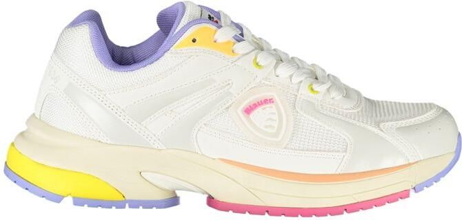 Blauer Bianco Polyurethaan Dames Sneaker