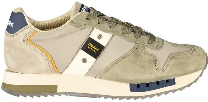 Blauer Verde Poliuretano Heren Sneakers