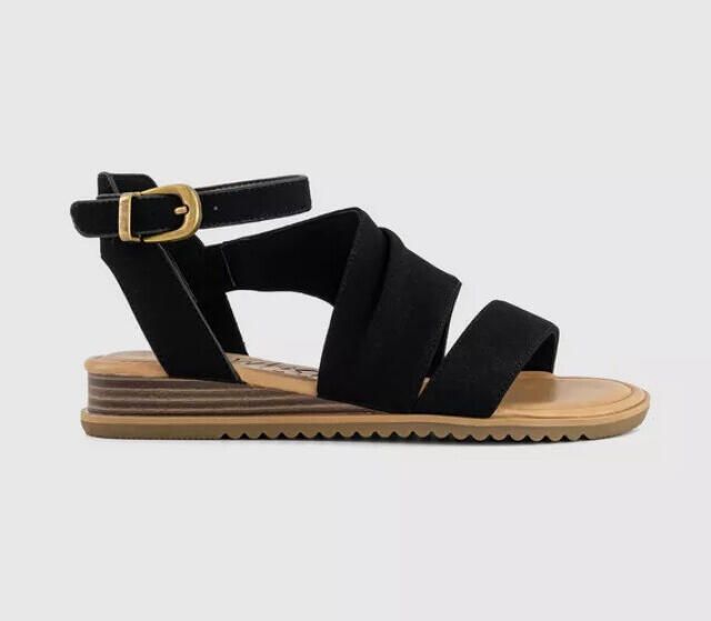 Blowfish Malibu Blowfish balana blk faux suede 4408