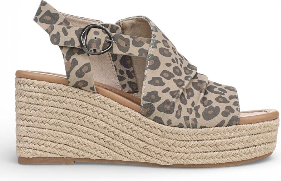 Blowfish Malibu Dames Luipaardprint Wedge Slingbacks Hielsandalen Amira