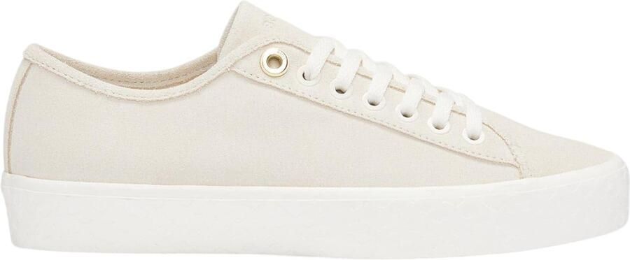 Boss Dames Aiden Synthetische Tennisschoenen (Wit)