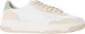 Boss Dames Baltimore Leren Lage Trainers (Wit) - Wit