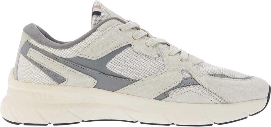 Boss Mannen Owen Runn Laag Snit Hardloopschoenen (Beige)