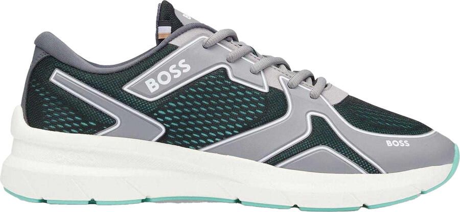 Boss Owen Mesh hardloopschoenen voor heren (Grijs)
