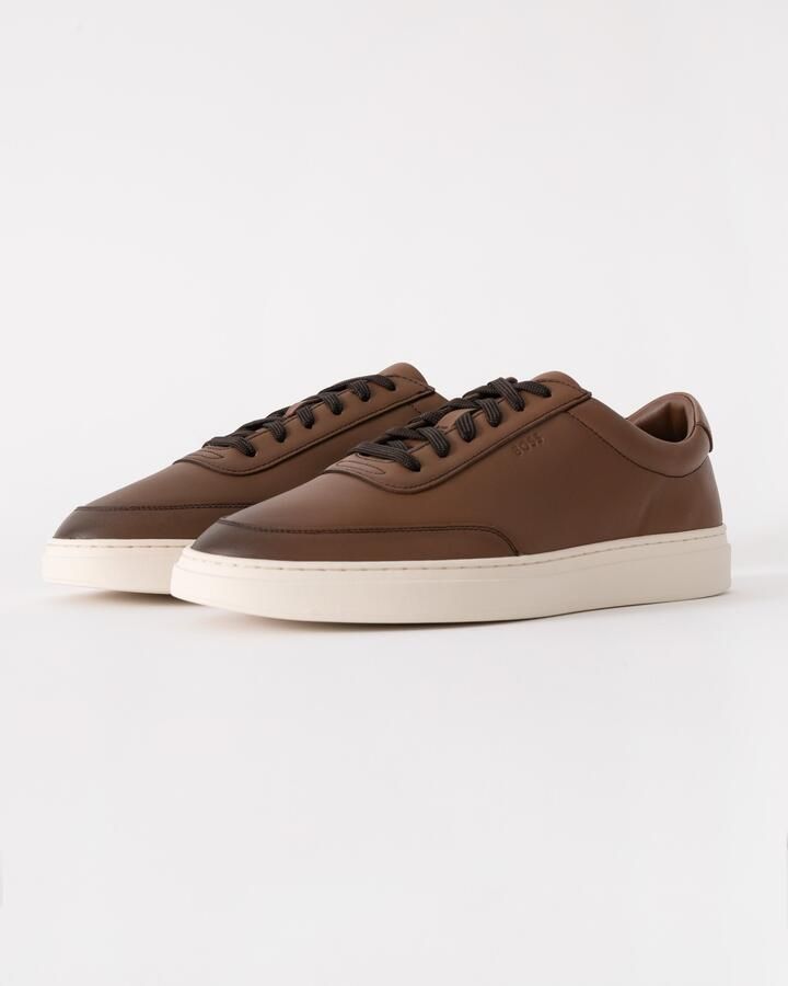Boss Orange Casual Tennis Sneakers in Bruin