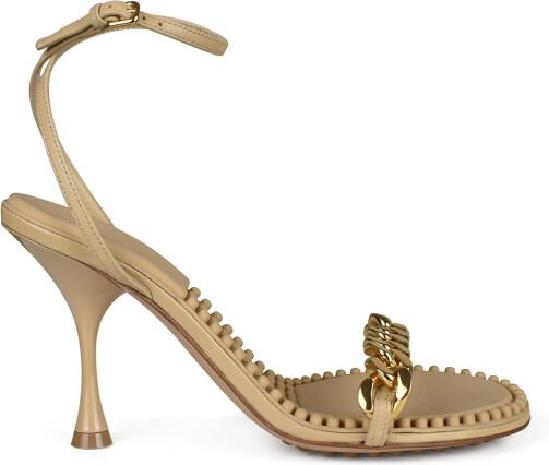 Bottega Veneta Dot Sandalen Beige