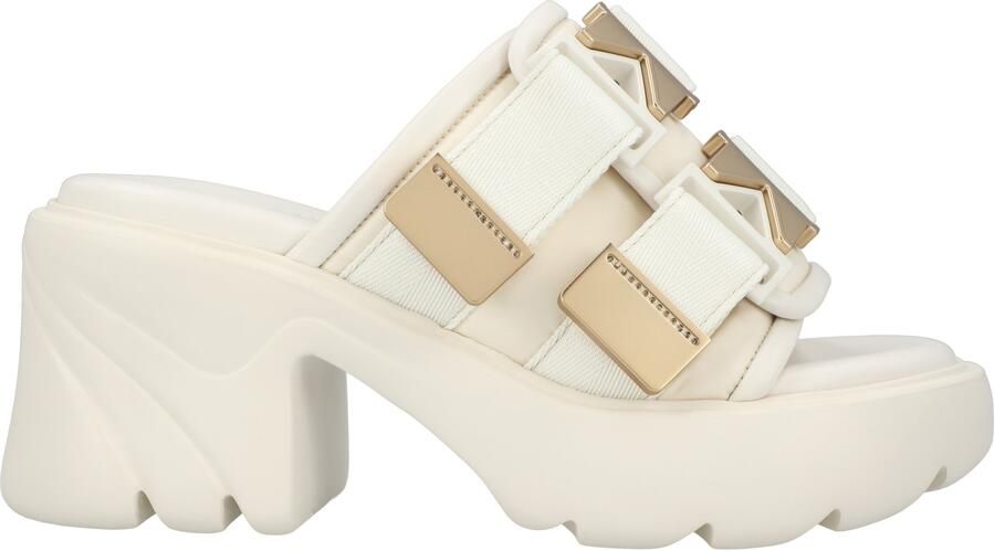 Bottega Veneta Flash Mule wit