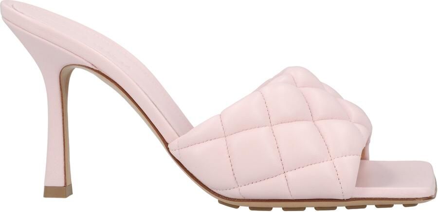 Bottega Veneta Gevoerde Muiltje roze