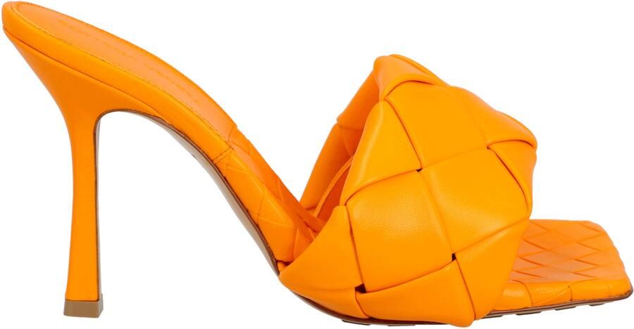 Bottega Veneta Lido Mule oranje