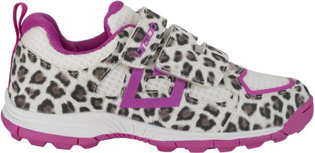 Brabo force leopard pink hockeyschoenen veld meisjes