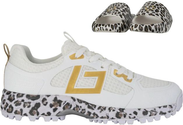 Brabo tribute + slides hockeyschoenen veld meisjes