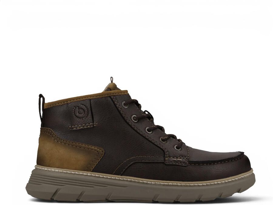 Bugatti Leren Bruine Veterschoenen Casual Enkellaarzen Pulau