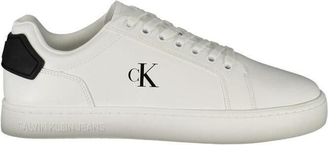 Calvin Klein Bianco Poliurethaan Heren Sneaker